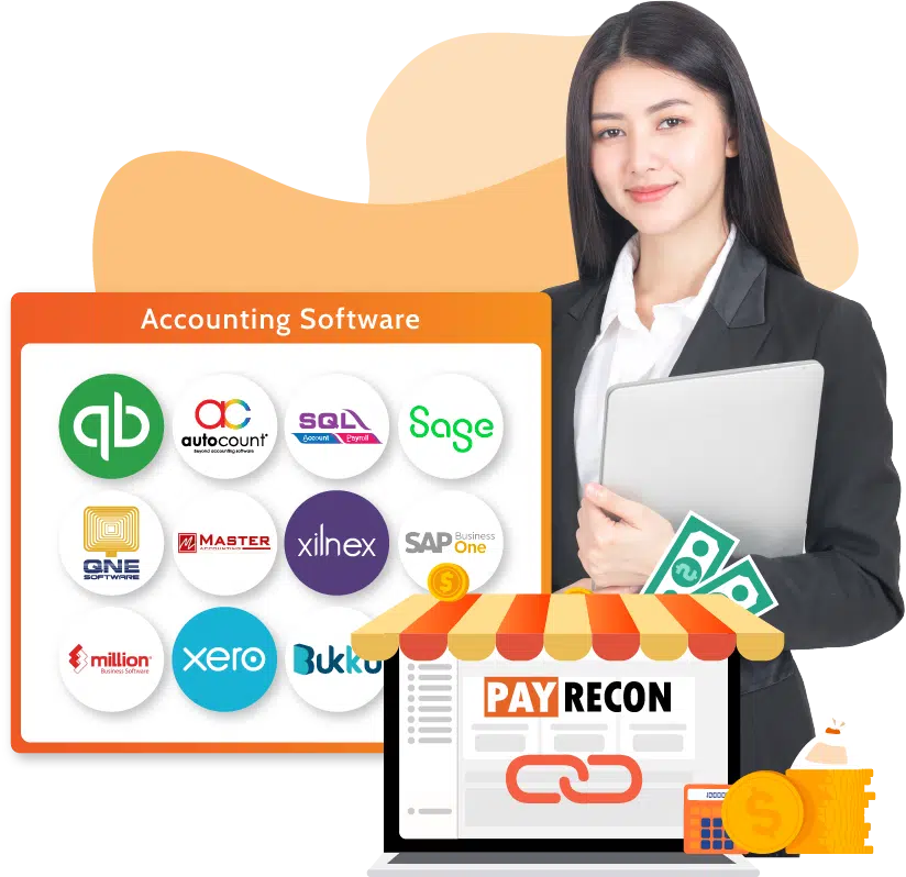 Accounting Integrator - PayRecon Marketplace Seller Tools